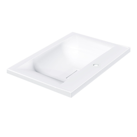 Раковина VCB-3M600W из искусственного камня, цвет белый