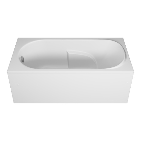 Ванна акриловая Vincea VBT-2A150-LG с ножками 1500*750*470, пристенная, цвет белый