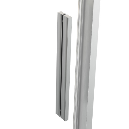 Душевой уголок Слим Софт (Slim Soft) VSR-1SS9012CLBN, 1200*900, брашированный никель, стекло прозрачное