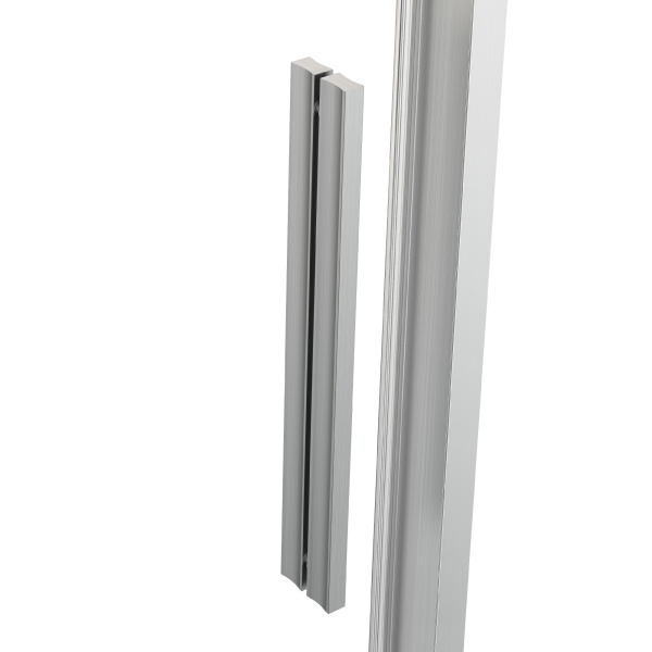 Душевой уголок Slim Soft VSR-1SS9012CLBN, 1200*900, брашированный никель, стекло прозрачное Душевой уголок Slim Soft VSR-1SS9012CLBN, 1200*900, брашированный никель, стекло прозрачное