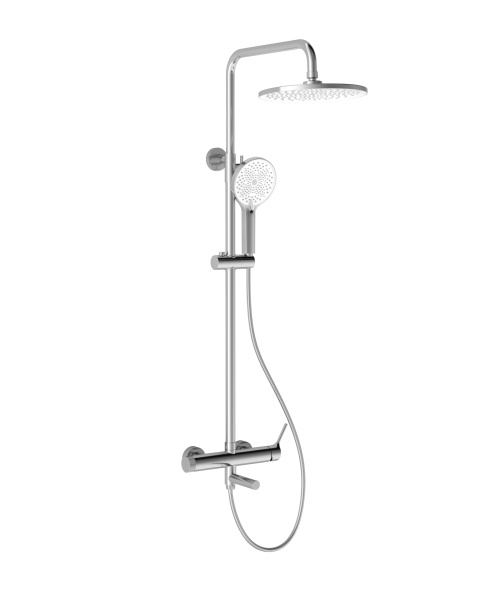 Душевая стойка Феерие (Feerie) VSFS-5FE1CH с изливом, хром