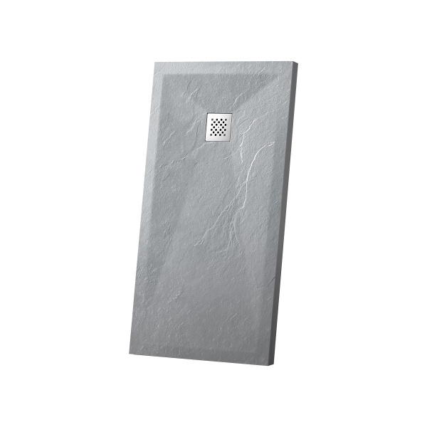 Поддон для душа из искусственного камня  VST-4SR8010G,1000*800*25, серый Поддон для душа из искусственного камня  VST-4SR8010G,1000*800*25, серый