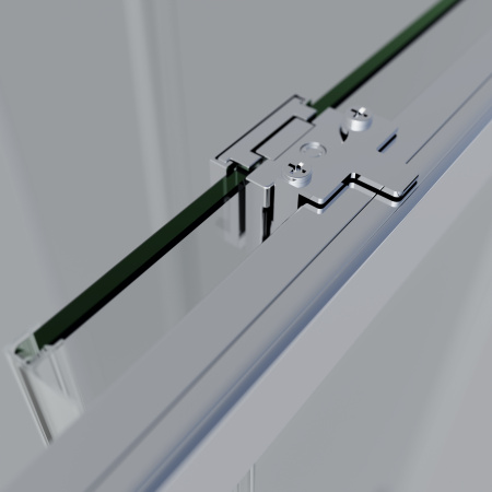 Душевой уголок Софт 2 (Soft 2) VSS-3SO2900CL, 900*900, хром, стекло прозрачное