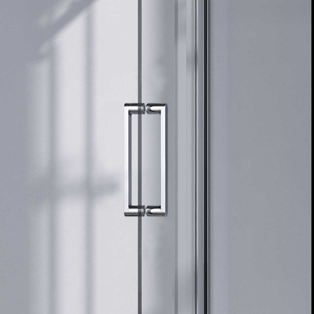 Душевая дверь Комо-Н (Como-N) VDS-4CN140CL, 1400, хром, стекло прозрачное
