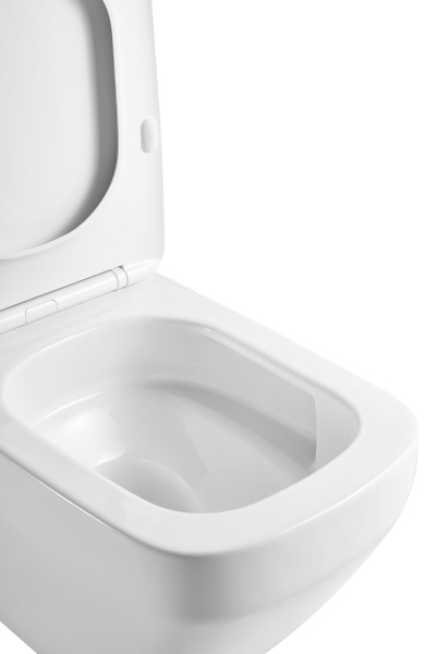 Унитаз подвесной Edge VT1-38T Tornado, цвет белый, ультратонкое сиденье soft-close