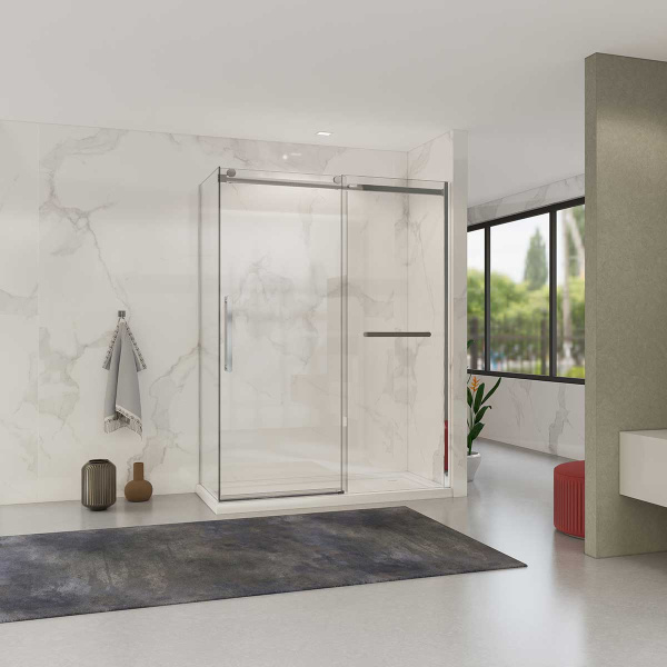 Душевой уголок Como Soft VSR-1CS1014CL, 1400*1000, хром, стекло прозрачное Душевой уголок Como Soft VSR-1CS1014CL, 1400*1000, хром, стекло прозрачное