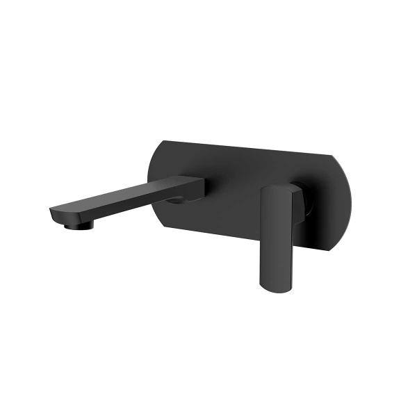 Смеситель для раковины Next VBFW-1N1MB встраиваемый однорычажный, черный 