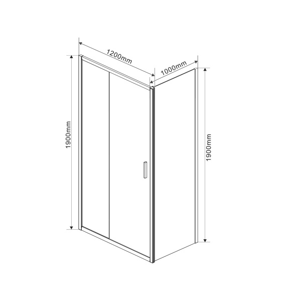 Душевой уголок Garda VSR-1G1012CL, 1200*1000, хром, стекло прозрачное Душевой уголок Garda VSR-1G1012CL, 1200*1000, хром, стекло прозрачное