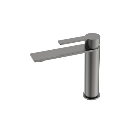 Смеситель для раковины Линеа (Linea) VBF-4LN1GM, вороненая сталь