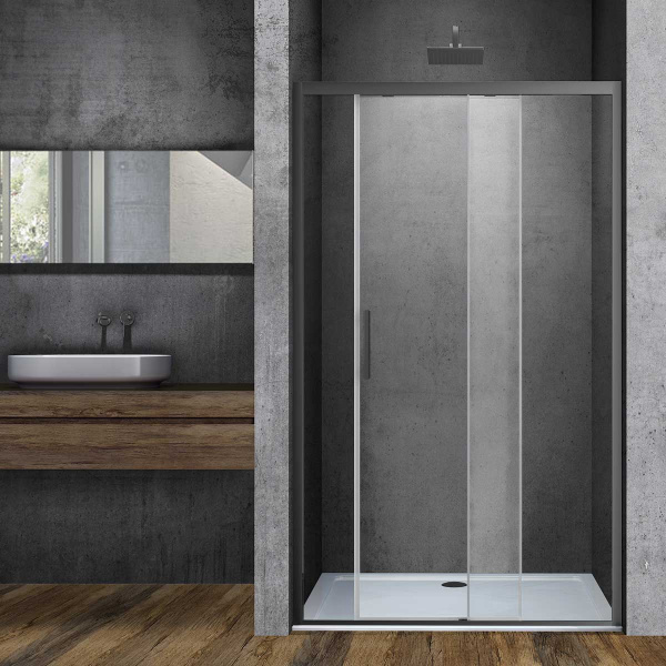 Душевая дверь Soft VDS-3SO140CLGM, 1400, вороненая сталь, стекло прозрачное Душевая дверь Soft VDS-3SO140CLGM, 1400, вороненая сталь, стекло прозрачное