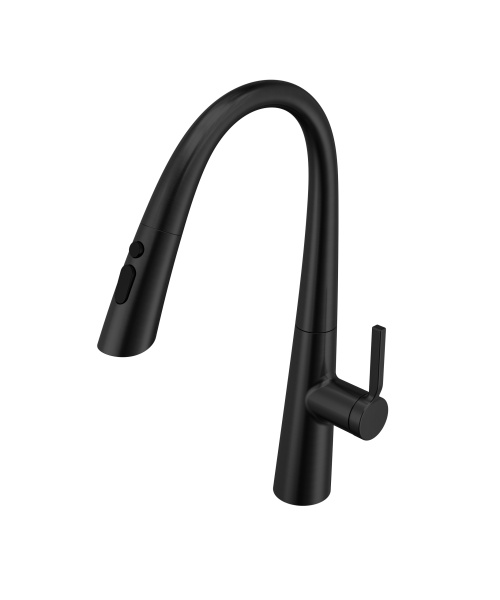 Смеситель для кухни Vincea VKF-176MB, черный