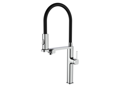 Смеситель для кухни Vincea VKF-119CH, хром