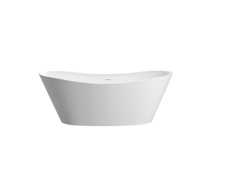 Ванна Солид Серфейс (Solid Surface) Vincea VBT-4S08MW, 1700*780*620, белый матовый, щелевой перелив