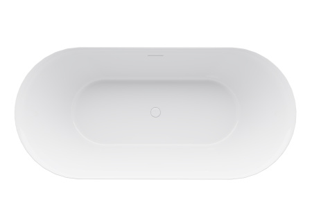 Ванна акриловая Vincea VBT-709-1700MG, 1700*800*585, цвет матовый бежевый/белый, щелевой перелив, слив белый