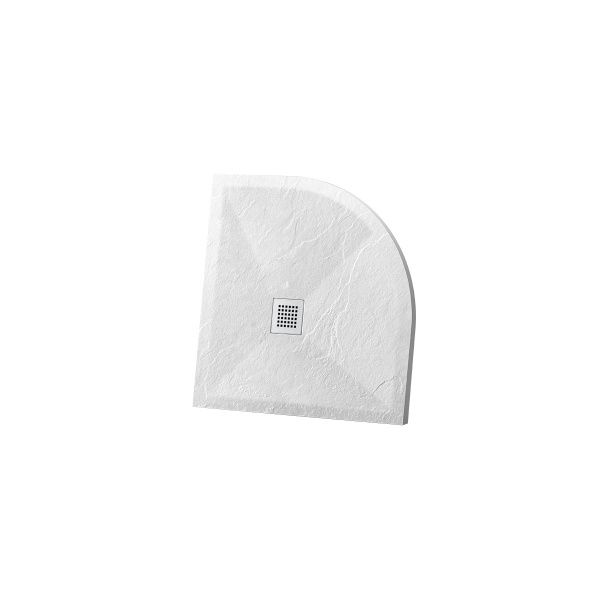 Поддон для душа из искусственного камня  VST-4SQ9090W, 900*900*25, белый матовый