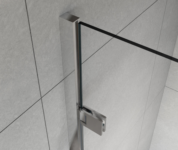 Душевая дверь Flex VDP-1F900CG, 900, хром, стекло тонированное