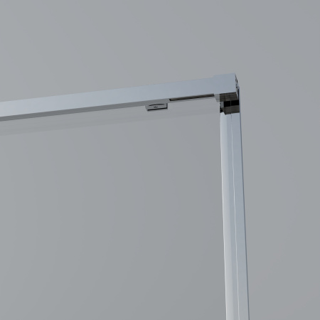 Душевой уголок Софт 2 (Soft 2) VSR-3SO28011CL, 1100*800, хром, стекло прозрачное