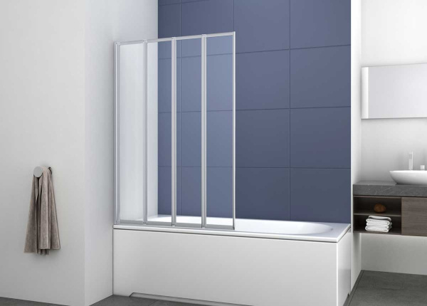 Душевая шторка на ванну VSB-31100CL, 1000*1400, хром, стекло прозрачное Душевая шторка на ванну VSB-31100CL, 1000*1400, хром, стекло прозрачное