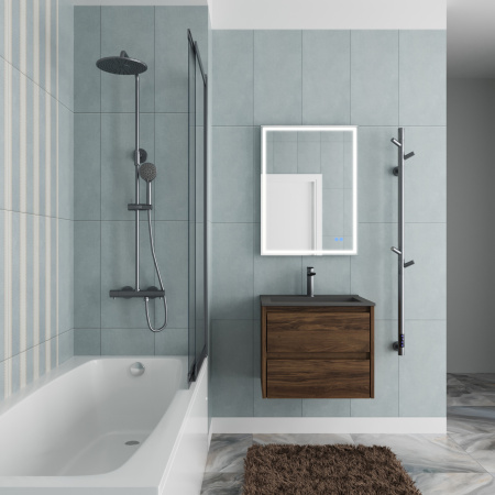 Ванна акриловая Vincea VBT-2S170-FR с каркасом 1700*750*440, пристенная, цвет белый