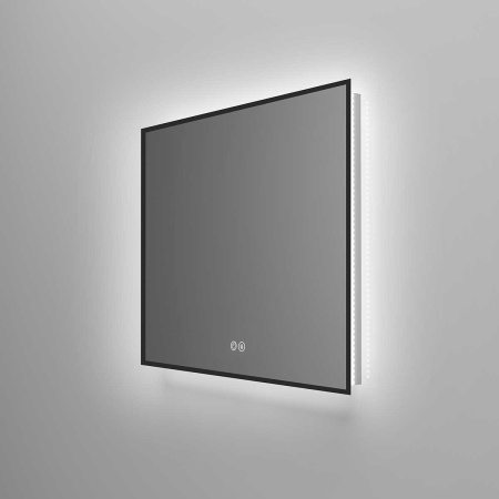 Зеркало с подсветкой VLM-3VN100B-2 1000х800 c сенсорным выключателем и диммером, антизапотевание
