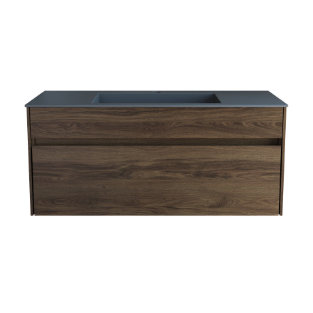 База под раковину Кьяра (Chiara) 1000 подвесная, 1 выкатной ящик микролифт, Дуб Чарльстон (C.Oak)