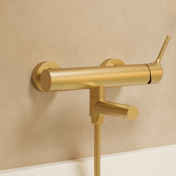 Смеситель для ванны Феерие (Feerie) VTFW-5FE2BG, брашированное золото