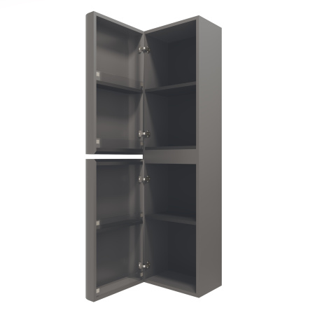 Шкаф Каприз (Caprise) VSC-4CA150MG-L подвесной, левый, 1500*404*350, серый матовый