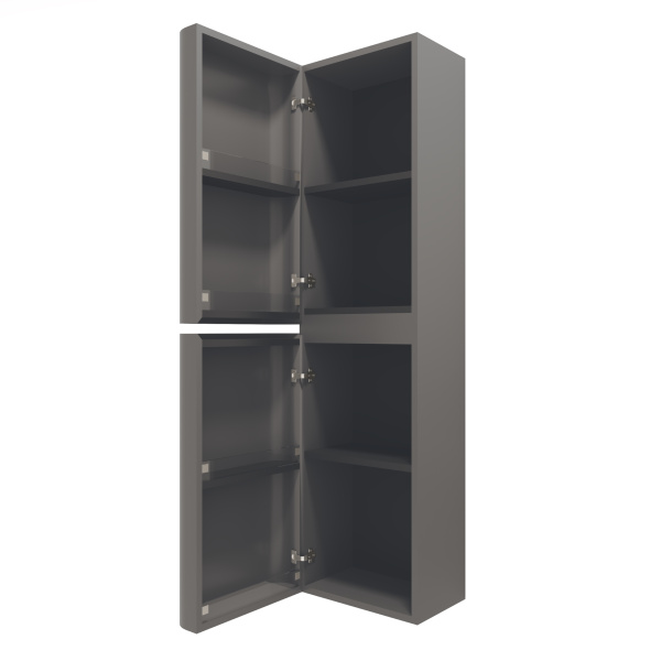 Шкаф Caprise VSC-4CA150MG-L подвесной, левый, 1500*404*350, серый матовый