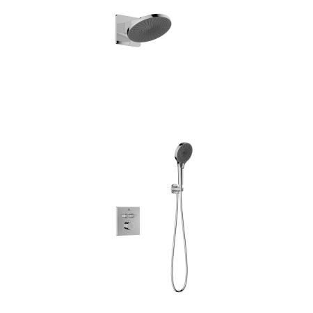 Душевой комплект Инспаер (Inspire) VSFW-3I21MT5CH встраиваемый, термостат, двухрежимный, хром