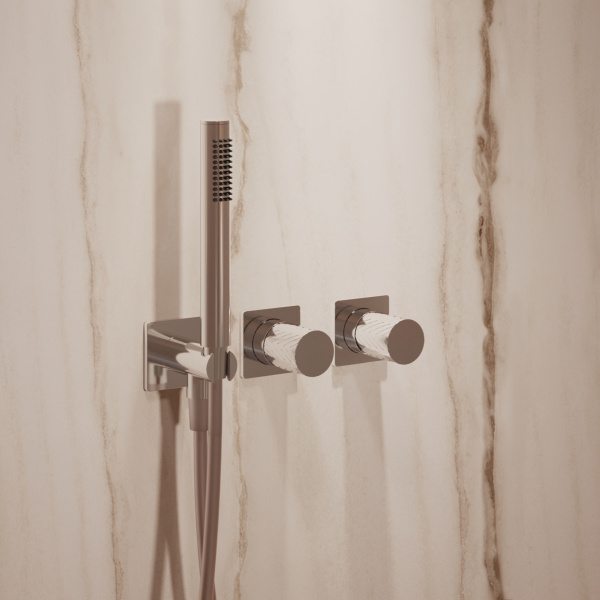 Душевой комплект Alto VSFW-6AL1CH встраиваемый, 2 режима, 30см S304 верх душ, хром