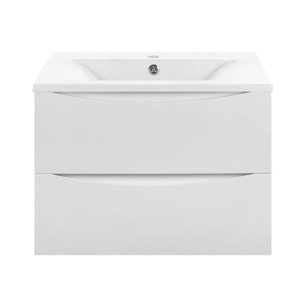 База под раковину Mia 600 подвесная, 2 выкатных ящика soft close, G.White