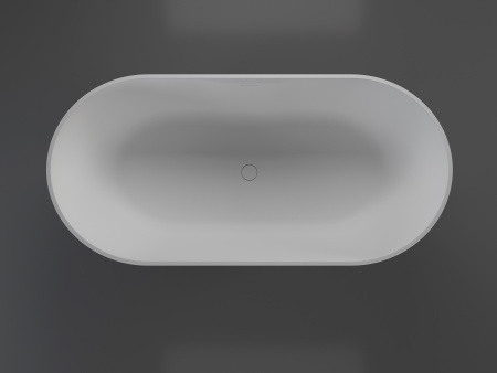 Ванна из искусственного камня Vincea VBT-4S04MW, 1700*800*560, белый мат., слив-перелив в комплекте