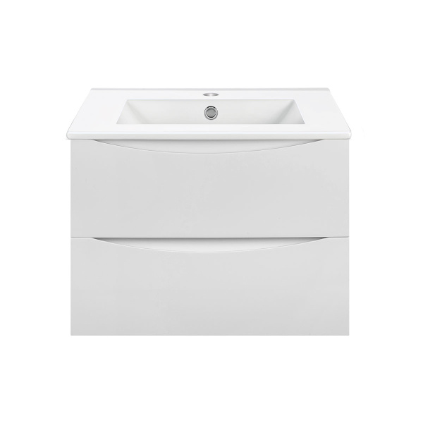 База под керамическую раковину Mia 700 подвесная, 2 выкатных ящика soft close, G.White