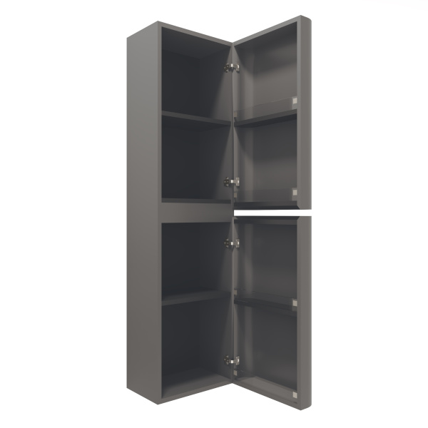 Шкаф Caprise VSC-4CA150MG-R подвесной, правый, 1500*404*350, серый матовый