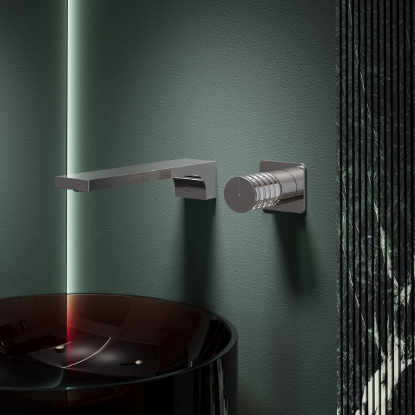 Смеситель для раковины Domus VBFW-5DM01CH встраиваемый, хром