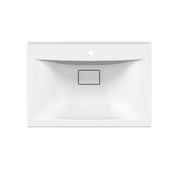 Раковина VCB-3M650W из искусственного камня, цвет белый