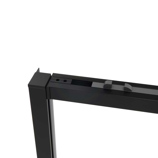 Душевой уголок Slim Soft VSR-1SS1014CLB, 1400*1000, черный, стекло прозрачное Душевой уголок Slim Soft VSR-1SS1014CLB, 1400*1000, черный, стекло прозрачное