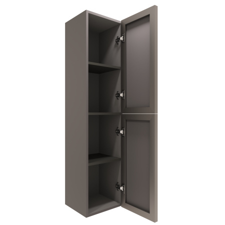 Шкаф Элис (Elise) VSC-4EL150MG подвесной, 1500*350*350, серый матовый