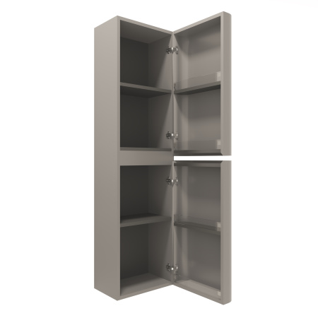 Шкаф Каприз (Caprise) VSC-4CA150MLG-R подвесной, правый, 1500*404*350, светло-серый матовый