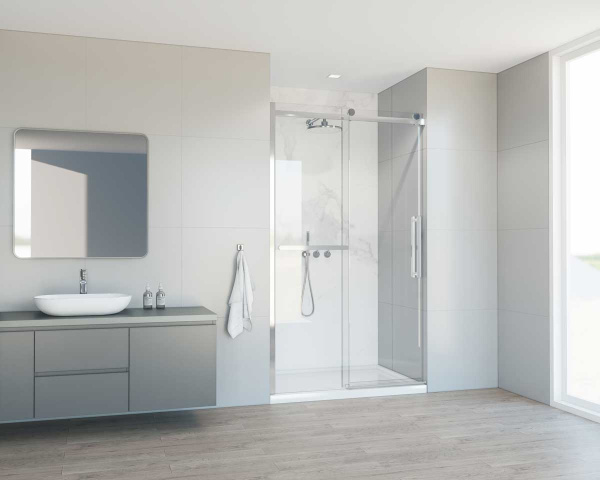 Душевая дверь Como Soft VDS-1CS120CL, 1200, хром, стекло прозрачное Душевая дверь Como Soft VDS-1CS120CL, 1200, хром, стекло прозрачное