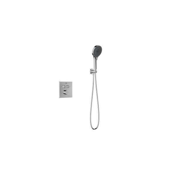 Душевой комплект Inspire VSFW-3I21MT5CH встраиваемый, термостат, двухрежимный, хром