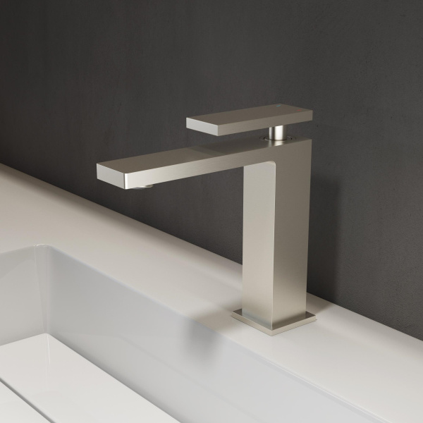 Смеситель для раковины Dice VBF-2DS1BN однорычажный, сатин