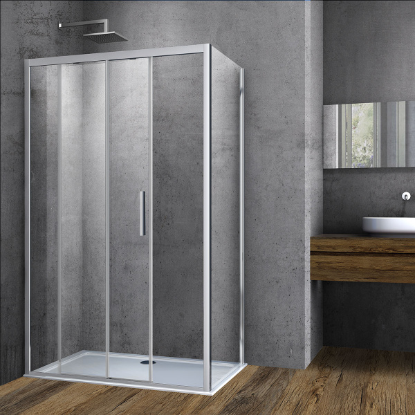 Душевой уголок Soft VSR-3SO8011CL, 1100*800, хром, стекло прозрачное Душевой уголок Soft VSR-3SO8011CL, 1100*800, хром, стекло прозрачное