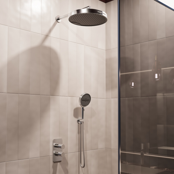 Душевой комплект Domus VSFW-5DM0CH встраиваемый, 2 режима, хром