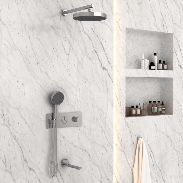 Душевой комплект Inspire VSFW-432TI2CH встраиваемый, хром