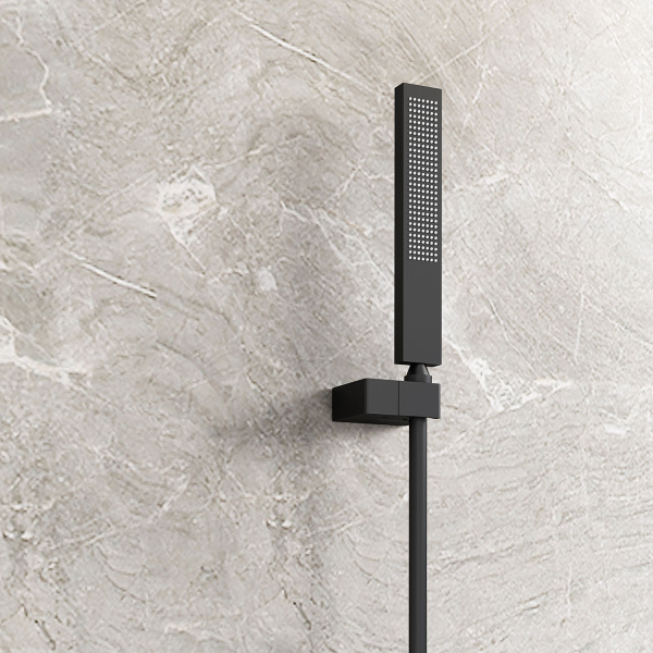 Душевой комплект Futura VSFW-2F11TMB термостатический встраиваемый, 3 режима, черный