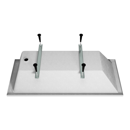 Ванна акриловая Vincea VBT-2G170-LG с ножками 1700*700*470, пристенная, цвет белый