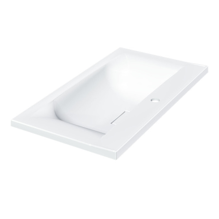 Раковина VCB-3M800W из искусственного камня, цвет белый