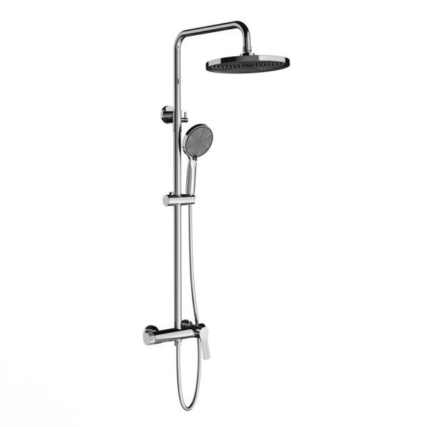 Душевая стойка Arco VSFS-4AR1CH с изливом, хром