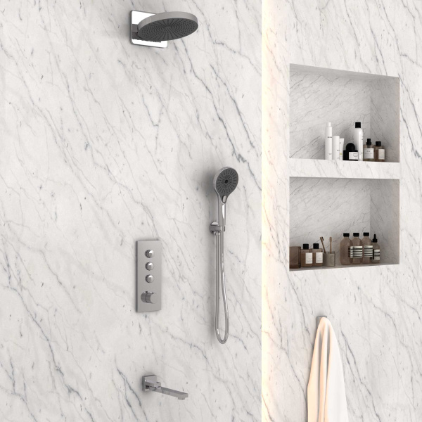 Душевой комплект Inspire VSFW-433TI1CH встраиваемый, хром